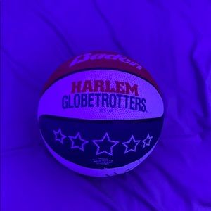 Signed Globe Trotters basketball